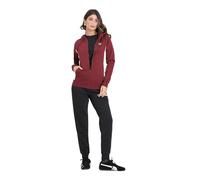PUMA Chándal de mujer con capucha y cremallera burdeos, talla M, código 690738-96