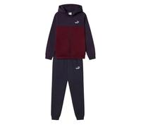 Puma Chándal de niño con capucha y cremallera azul Código 692204-16, azul/Burdeos, 13-14 Años