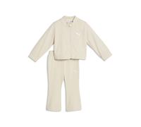 PUMA Chándal Essentials Elevated acanalado infantil, Accesoiros, Blanco, 9-12M