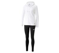 PUMA Metallic Tracksuit TR Chándal, Unisex Adulto, Blanco, L