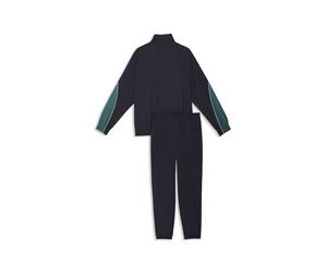 PUMA Chándal tejido con bloques de color para hombre, Ropa, Azul, XXL XXL