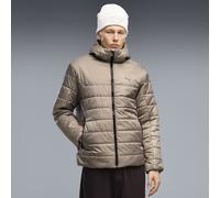 PUMA Chaqueta acolchada con capucha Essentials para hombre, Ropa, Beige, XXL