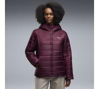 PUMA Chaqueta acolchada con capucha Essentials para mujer, Ropa, Rojo, L