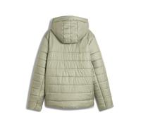 PUMA Chaqueta acolchada con capucha Essentials para mujer, Ropa, Verde, L L