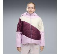 PUMA Chaqueta acolchada de corte holgado juvenil, Ropa, Rosa, 9-10Y
