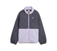 PUMA Chaqueta acolchada holgada juvenil, Accesoiros, Gris, 6-7Y