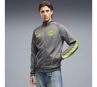 PUMA Chaqueta Borussia Dortmund KING Anthem con cierre completo para hombre, Ropa, Gris, S
