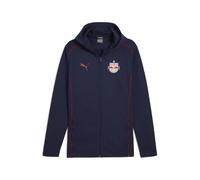 PUMA Chaqueta con capucha FC Rojo Bull Salzburg Casuals para hombre, Ropa, Azul, S
