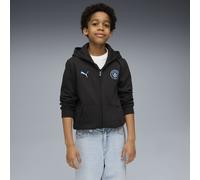 PUMA Chaqueta con capucha Manchester City FtblEssentials juvenil, Ropa, Negro, 5-6Y