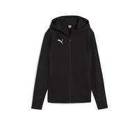 PUMA Teamfinal Casual con Capucha Jkt Wmn Chaqueta Negro Plata, S Unisex Adulto