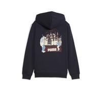 PUMA Chaqueta con capucha y cremallera MID90s juvenil, Ropa, Azul, 7-8Y 7-8Y