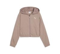 PUMA Chaqueta corta T7 juvenil, Accesoiros, Beige, 9-10Y