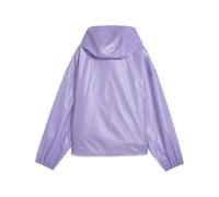 PUMA Chaqueta cortaviento extragrande WARDROBE ESS para mujer, Ropa, Morado, XS XS