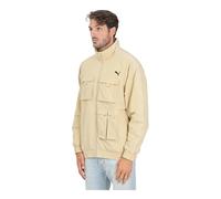 PUMA - Chaqueta Cortavientos Cargo T7 Negra - Jackets - Hombre - Beige - L -