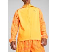 Puma Chaqueta cortavientos de hombre Run Favorite Aop Woven Jacket M Puma. Naranja S