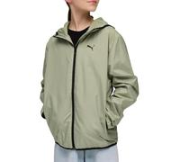 PUMA Chaqueta cortavientos unisex con forro polar para niños (paquete de 1)