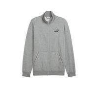 PUMA Chaqueta de chándal Essentials con Logo n.º 1 Hombre M, Medium Gray Heather