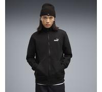PUMA Chaqueta de chándal Essentials con logo n.º 1 para hombre, Ropa, Negro, S