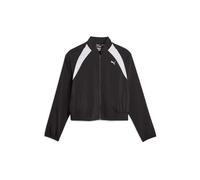 PUMA Chaqueta de chándal negro / blanco S negro / blanco