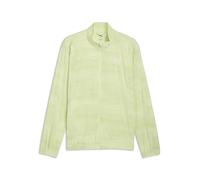 PUMA Chaqueta de chándal Run Velocity estampada para hombre, Accesoiros, Verde, XS