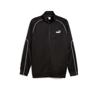 PUMA Chaqueta de poliéster con cremallera Puma Sport. Color Negro