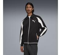 PUMA Chaqueta de chándal T7 Big Cat para hombre, Ropa, Negro, XL