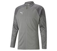 PUMA Chaqueta de Entrenamiento Teamcup Punto, Hombre, Plano Gris Medio, M