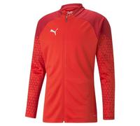 PUMA Chaqueta de Entrenamiento Teamcup Punto, Hombre, Rojo, M