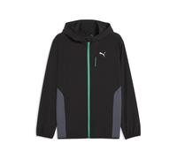 PUMA Chaqueta de entrenamiento tejida FLEX STRETCH para hombre, Ropa, Negro, XS