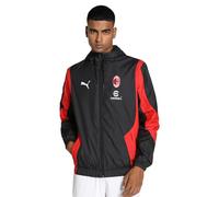PUMA Chaqueta de fútbol A.C. Milan prepartido Hombre M Black For All Time Red