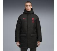PUMA Chaqueta de invierno de training AC Milan para hombre, Ropa, Negro, S