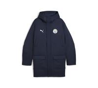 PUMA Chaqueta de invierno de training Manchester City para hombre, Ropa, Azul, S
