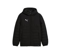 PUMA Chaqueta de invierno 'TeamAdditions' negro / blanco M EUR