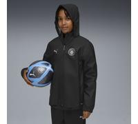PUMA Chaqueta de training Manchester City All-Weather juvenil, Ropa, Negro, 7-8Y