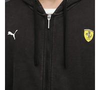 PUMA Chaqueta deportiva con capucha Scuderia Ferrari para hombre, Accesoiros, Negro, L L