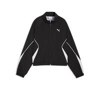 PUMA Chaqueta deportiva con cremallera completa tejida relajada