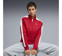 PUMA Chaqueta deportiva corta T7 ALWAYS ON para mujer, Ropa, Rojo, S