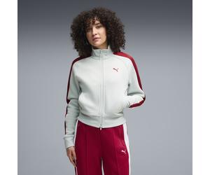 PUMA Chaqueta deportiva corta T7 ALWAYS ON para mujer, Ropa, Verde, S