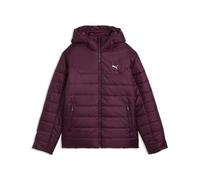 PUMA Chaqueta deportiva 'ESS' rojo vino / blanco L EUR