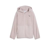 PUMA Chaqueta deportiva Essentials Elevated de invierno con corte holgado juvenil, Ropa, Rosa, 11-12Y