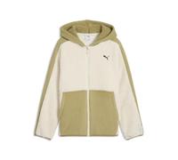 PUMA Chaqueta deportiva Essentials Elevated de invierno con corte holgado juvenil, Ropa, Blanco, 7-8Y