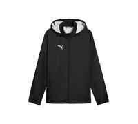 PUMA Chaqueta deportiva 'TeamAdditions' negro / blanco S negro / blanco