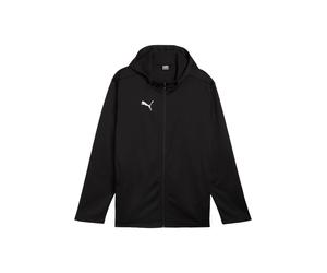 PUMA Chaqueta deportiva 'TeamFinal' negro / blanco S EUR