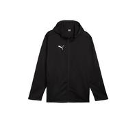PUMA Chaqueta deportiva 'TeamFinal' negro / blanco S negro / blanco
