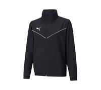 PUMA Chaqueta deportiva 'TeamRISE' negro / blanco 116 negro / blanco