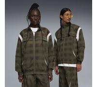 PUMA Chaqueta estampada CLRT unisex, Ropa, Verde, XL
