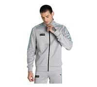 PUMA - Chaqueta gris para hombre Mercedes F1 T7, gris, S