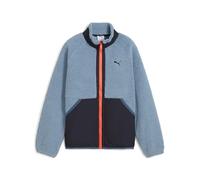 PUMA Chaqueta híbrida de sherpa unisex para niños (paquete de 1)