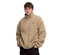 PUMA Chaqueta híbrida reversible de sherpa unisex con aislamiento (paquete de 1)