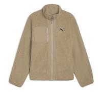 PUMA Chaqueta híbrida reversible de sherpa unisex con aislamiento (paquete de 1)